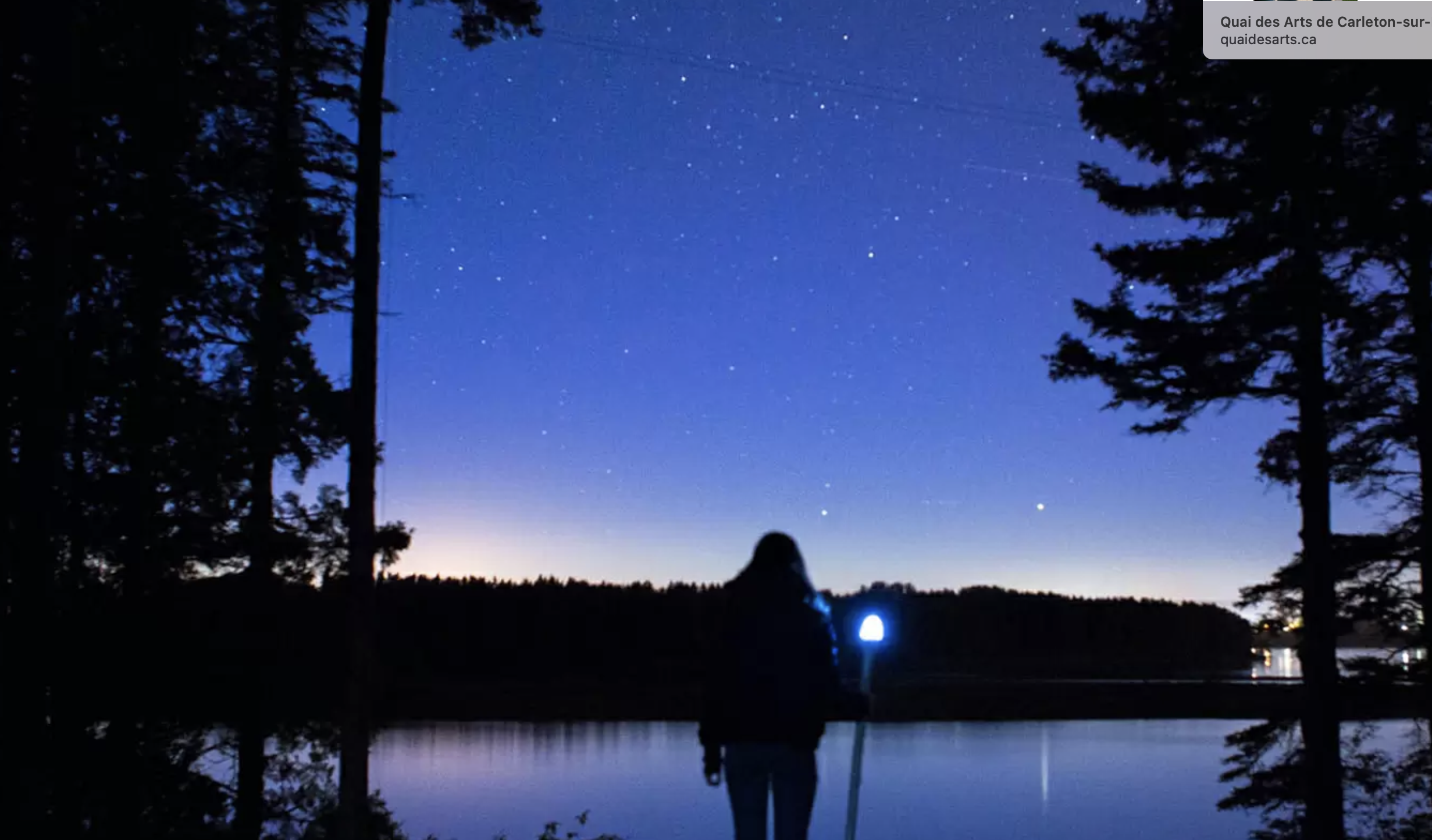 Nova Lumina – Un parcours nocturne en bord de mer