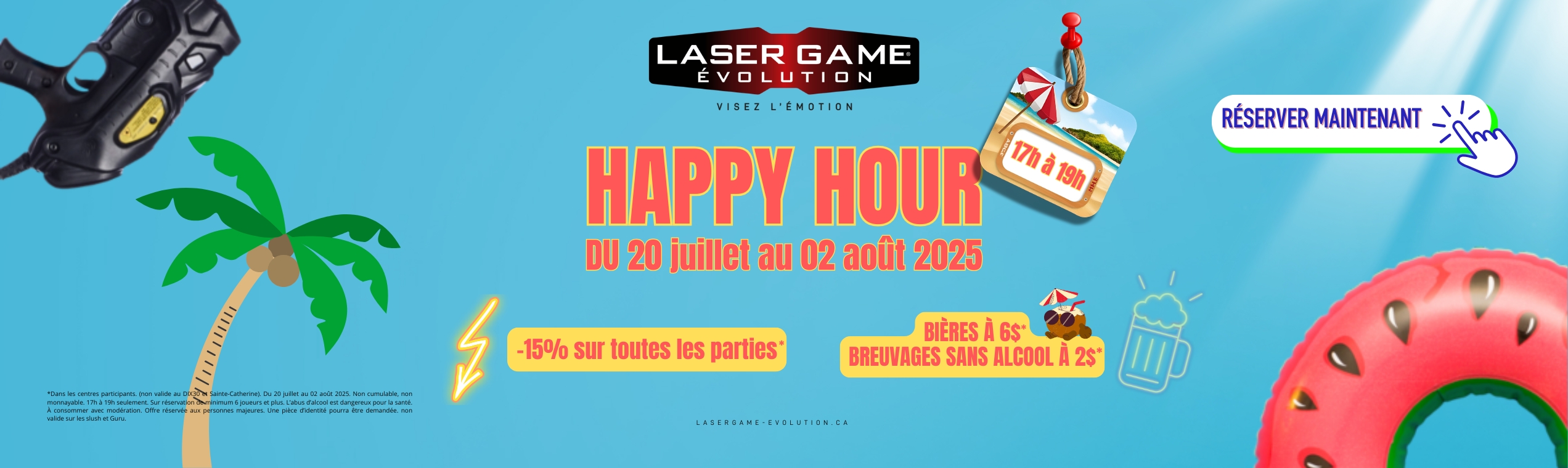 2. HAPPY HOUR ANTIDOTE MEGA ENTETE été 2025 - Bannière